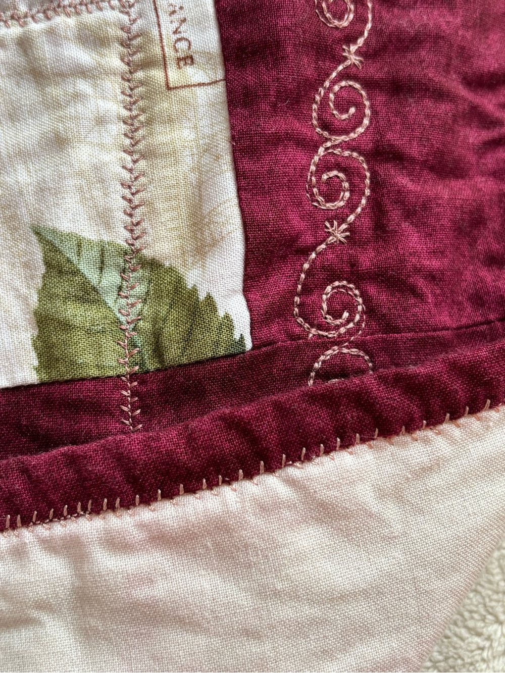 Patchwork Floral Quilt - Picture 8 of 8